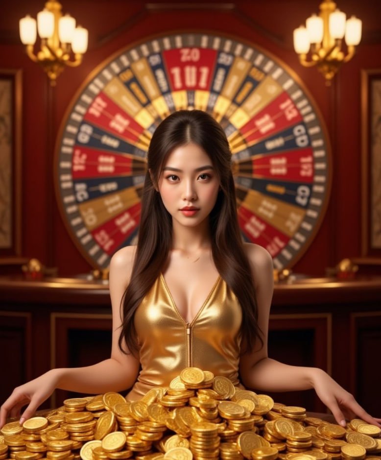Meja live casino rogtoto slot dengan dealer nyata dan suasana kasino premium
